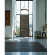 Natural Solid Wood door, Single /Double door, 39.5mm glass, STD lock, (Multipoint lock-option) Natural wood finish color, High Security, Weather-Resistant,